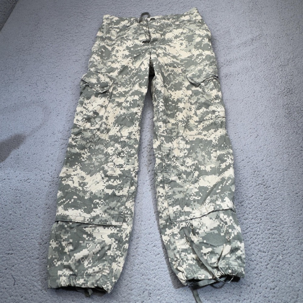 US Army Pants Mens Small X-Short ACU Digital Camo Cargo Tactical Military